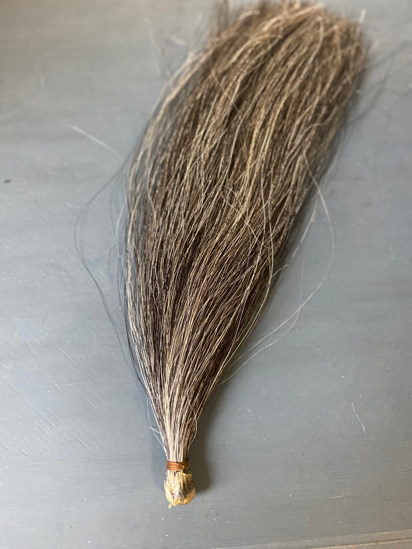 Rocking horse replacement tail REAL horse hair 18 or 28 inches long