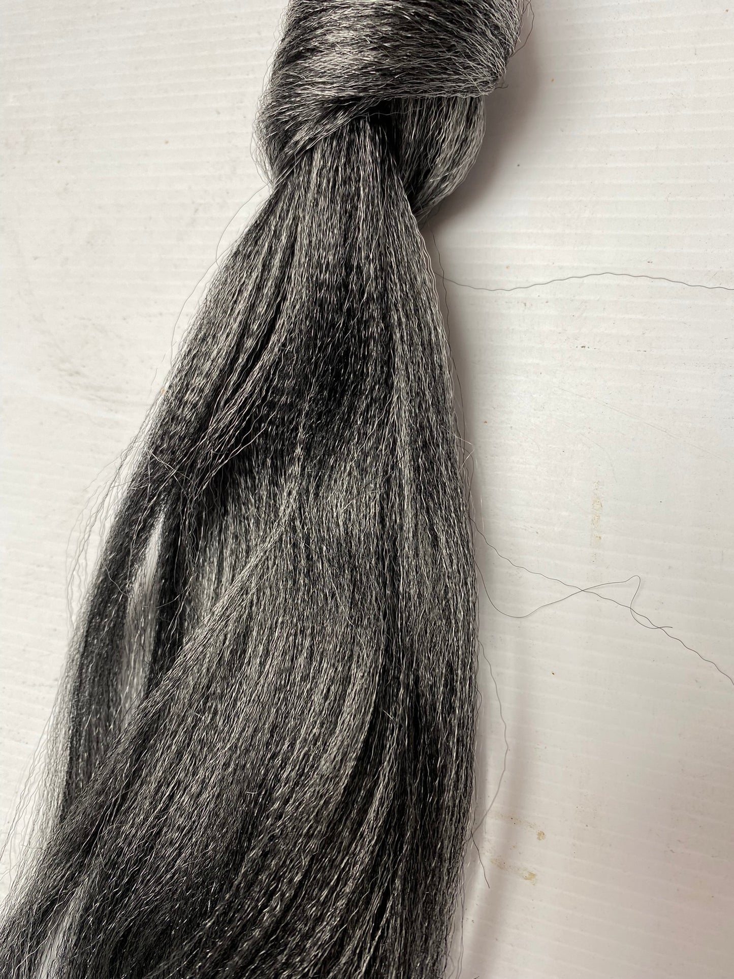 Rocking horse mane ,Tail and forelock 10 inches long hair, Double thickness fake hair various widths