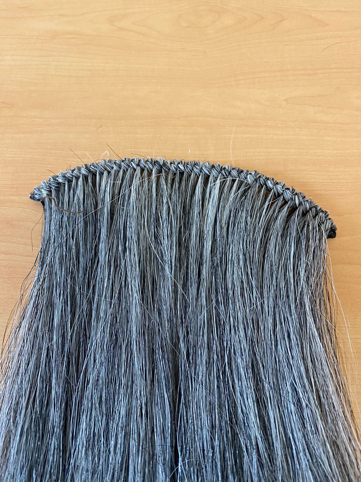 Clip In Horse Hair Mane Extension 24 inch (61cm) Length x 8 inch (20cm) Wide