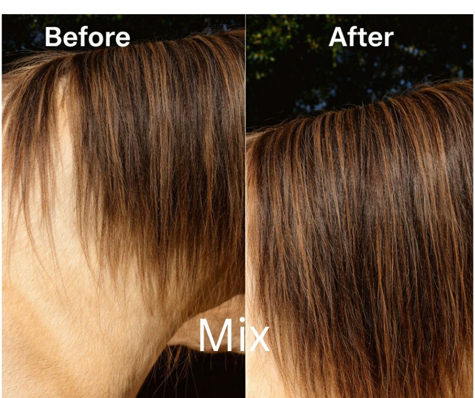 Extra thick clip in mane extension 4 x 18inches