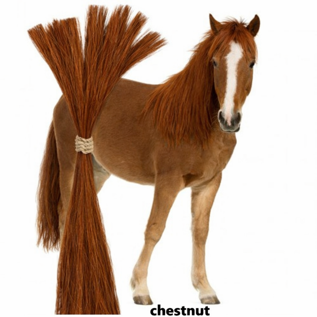 Pre bonded horse tail hair extensions Flat tip 28-30 inches ( 71-74cm) 10PK