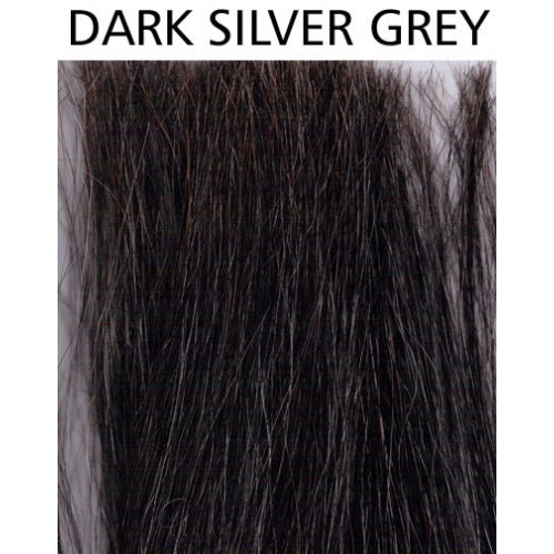 dark silver horse hair for horse hair mane and tail extensions and rocking horse restoration