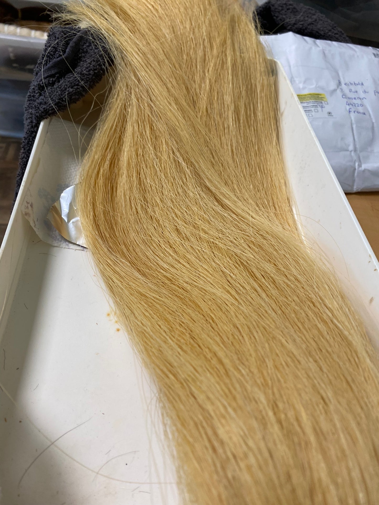 Horse Hair extension Pre bonded Kit for manes or tails