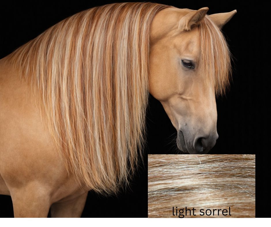 Clip In Mane Extension Fake Hair 14 inch (36cm) Length x 8 inch (20cm) Wide