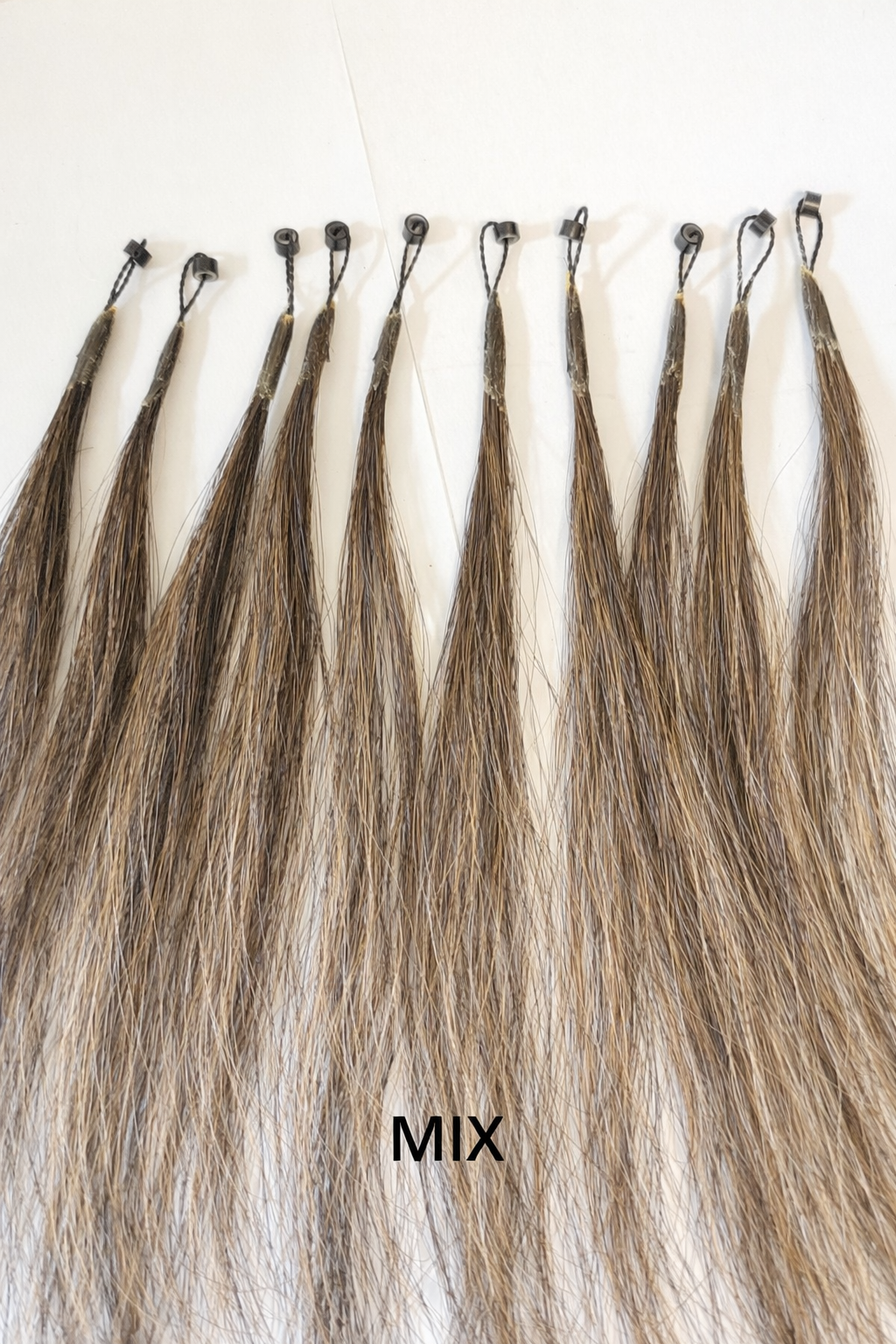 Micro Ringed Horse Hair Extensions (10pk)