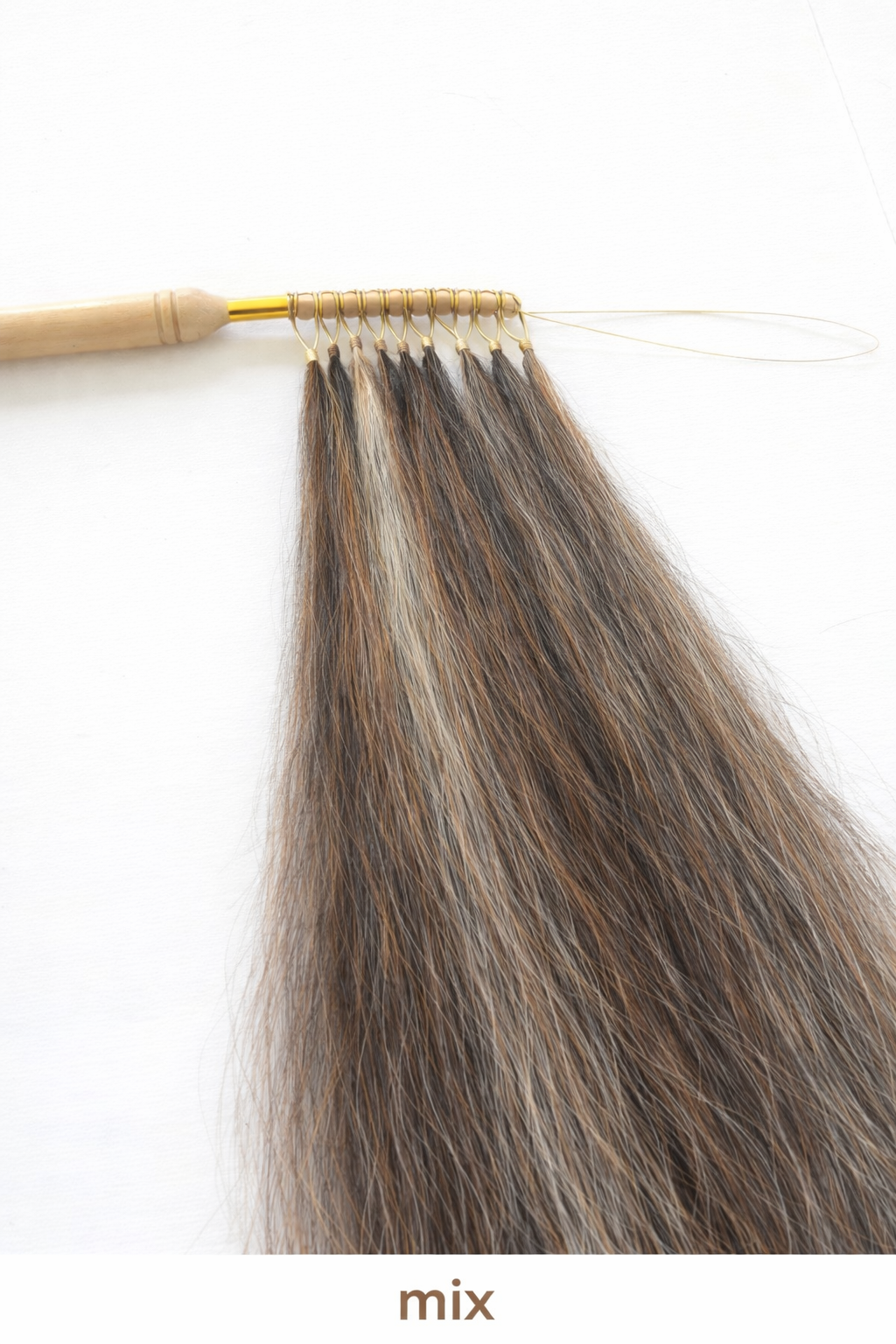 Pre Loaded Horse Hair Extensions