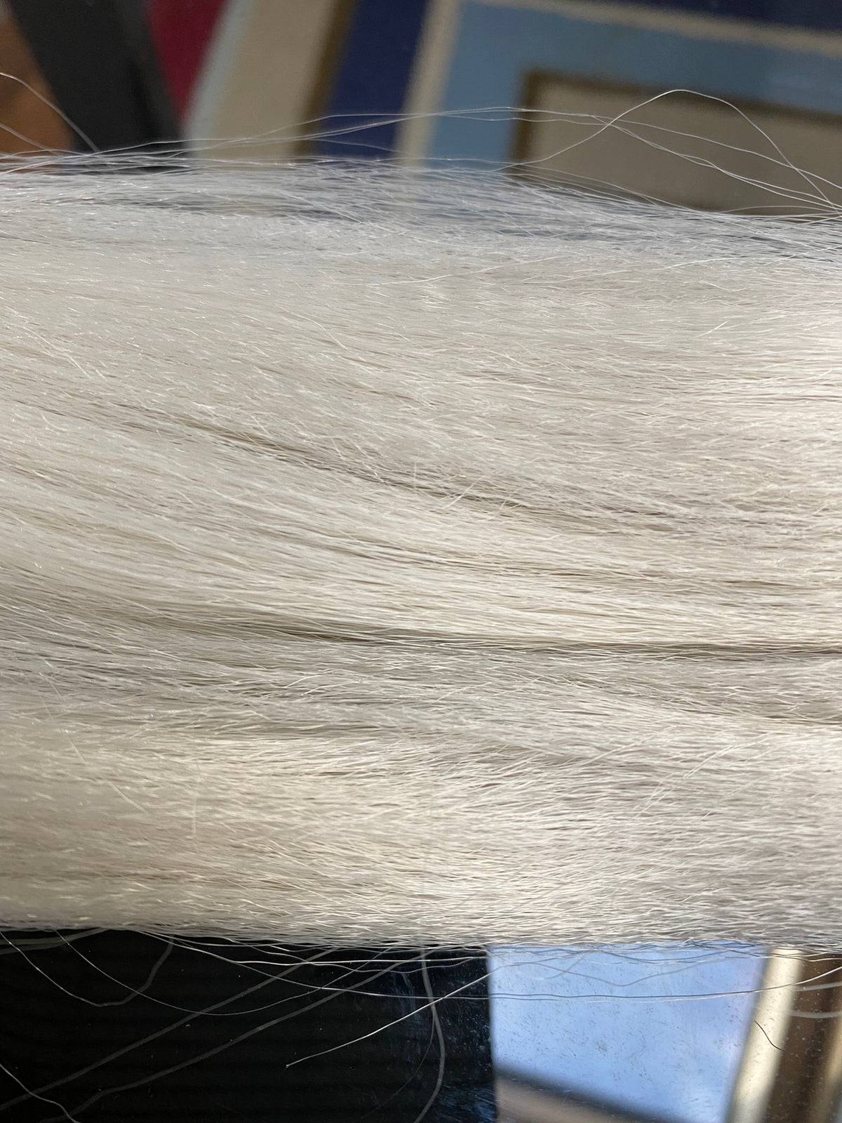 Mane Extension for horses fake hair clip ins easy to use 28 inches long
