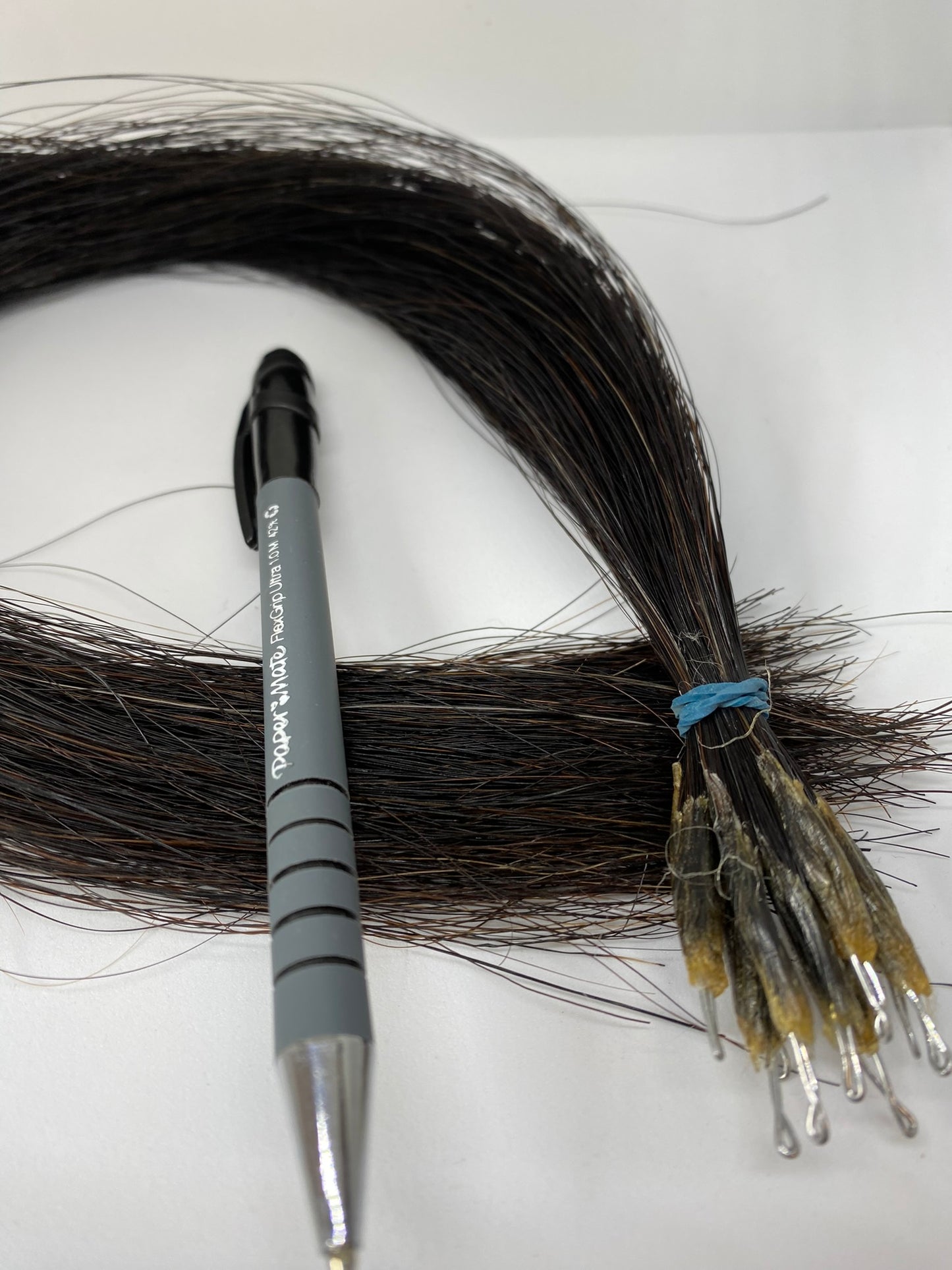 Horse Hair extension Pre bonded Kit for manes or tails