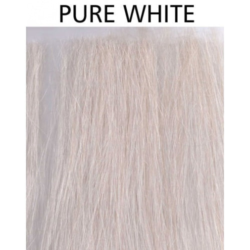 pure white horse hair for horse hair extension or rocking horses, Keratin mane extension 