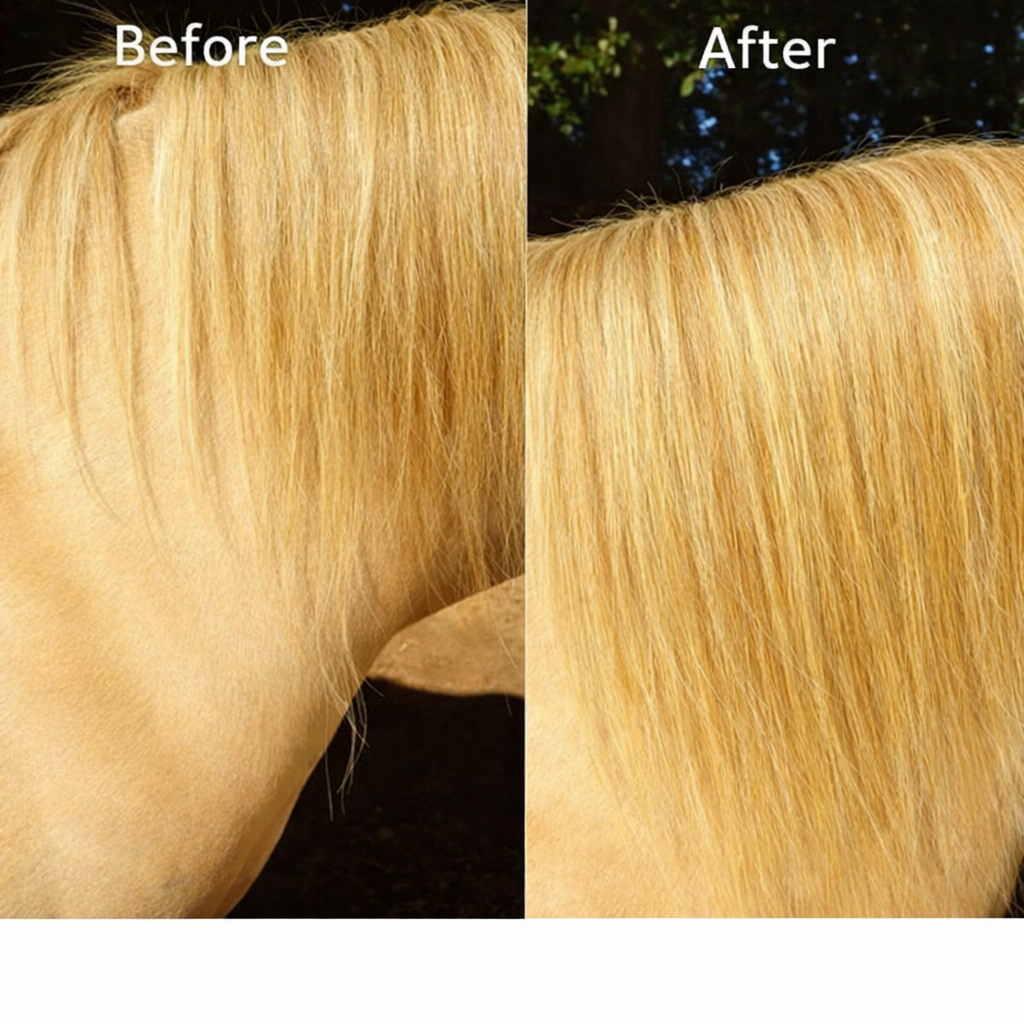 Clip In Horse Hair Mane Extension Length 12 inch (30cm)