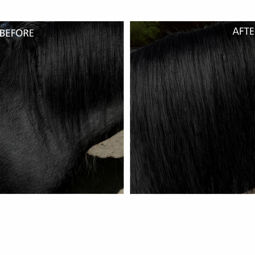 Clip In Horse Hair Mane Extension 24 inch (61cm) Length x 8 inch (20cm) Wide