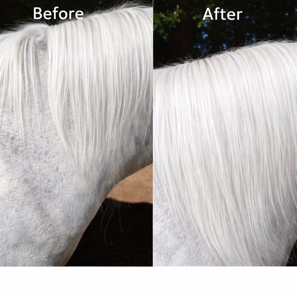 Clip In Horse Hair Mane Extension Length 12 inch (30cm)