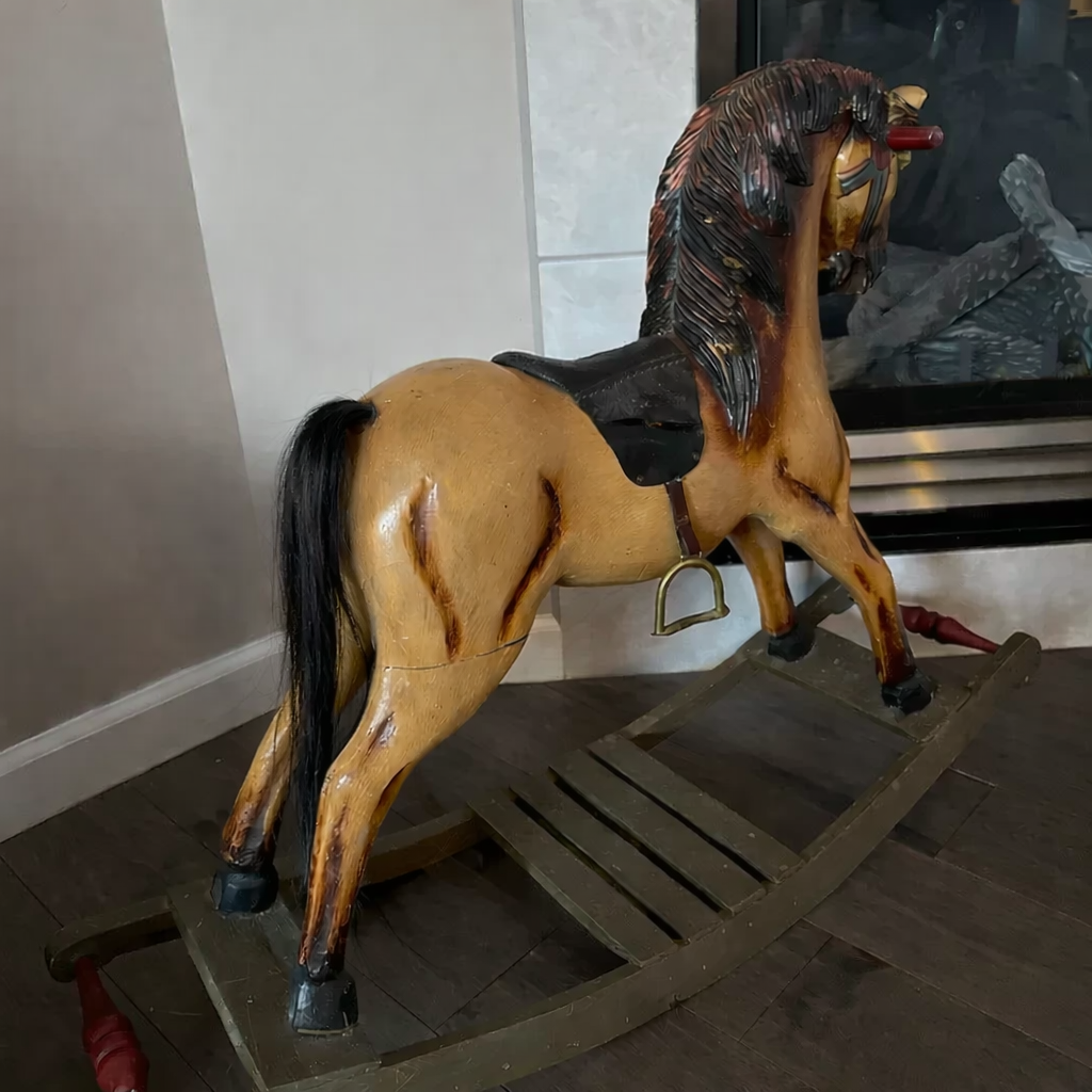 Rocking horse replacement tail REAL horse hair 18 or 28 inches long