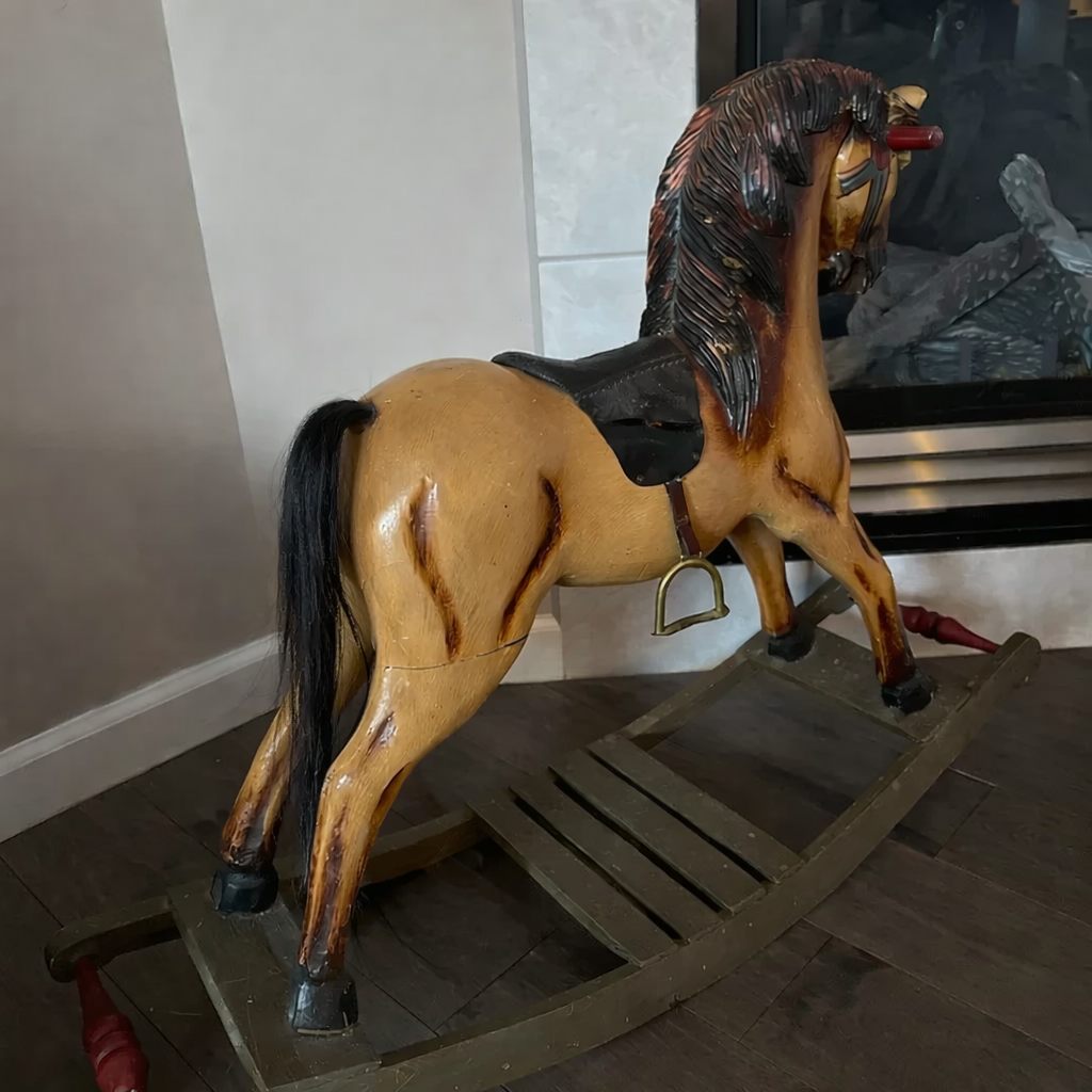 Rocking horse replacement tail REAL horse hair 18 or 28 inches long