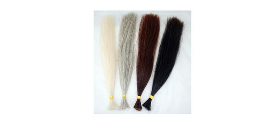Horse hair loose 100 gram bundle 35 inches ( 89cm)